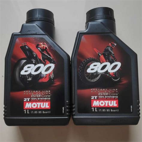 Promo Motul Oli Motor 800 2t Factory Line Off Road Atau Road Racing 1l