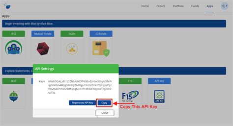 How To Connect Alice Blue Broker With EzwebApp EzQuant