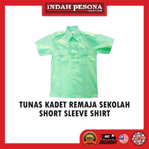 Tunas Kadet Remaja Sekolah Short Sleeve Shirt Tkrs Lazada