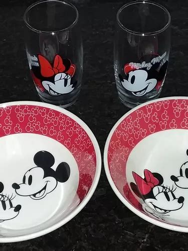 Kit Tigelas Mickey E Minnie E Copos Mickey E Minnie Avon Frete Gr Tis