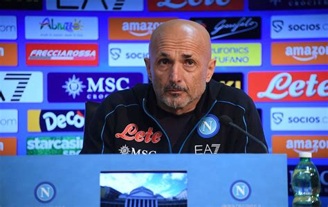 Napoli Spalletti Sono Partiti Molto Meglio Di Noi Il Raddoppio Di