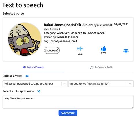 Best Robot Voice Text To Speech Generator Online Free Exploringbits