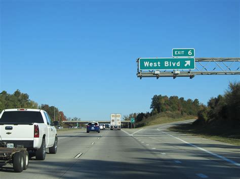 North Carolina Interstate 485 Inner Loop Cross Country Roads