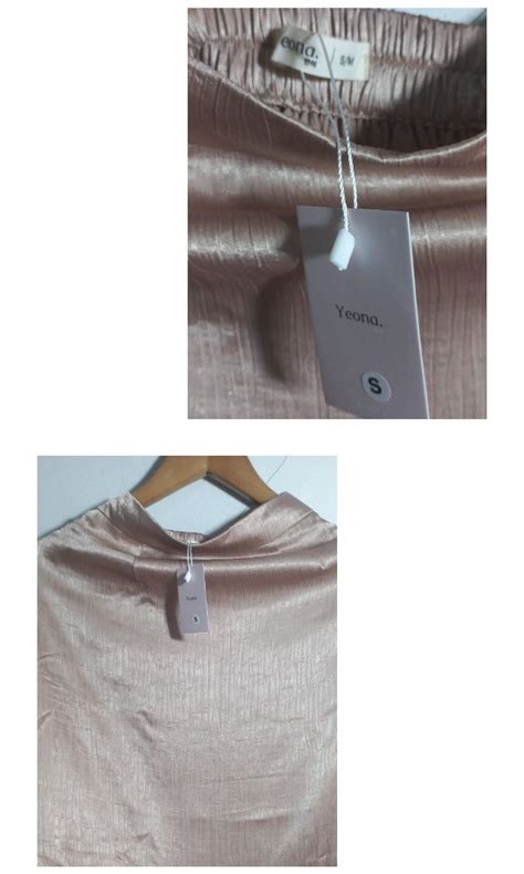 ORIN Skirt Nude Pink Fesyen Wanita Pakaian Wanita Bawahan Di Carousell