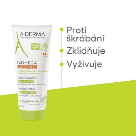 A-DERMA Exomega CONTROL Emolienční krém 200ml - skladem | BENU.cz