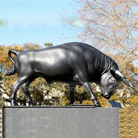 Raging Bull Statue