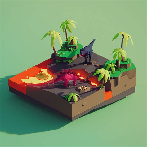 Low Poly Worlds Finished Projects Blender Artists Community