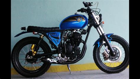 Modifikasi Yamaha Scorpio 225 Custom Jap Style Tracker YouTube