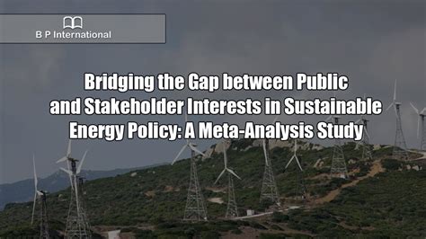 Bridging The Gap Between Public And Stakeholder Interests In