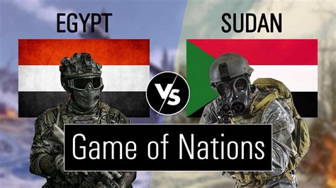 Egypt Vs Sudan Military Power Comparison Youtube