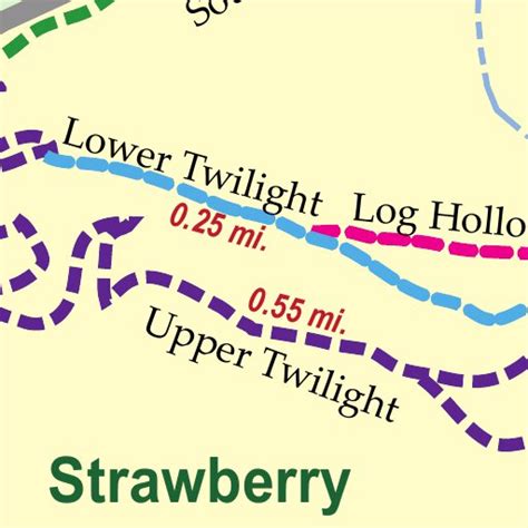 Strawberry Fields - Trail Map - FREE map by Pocket Pals Trail Maps ...