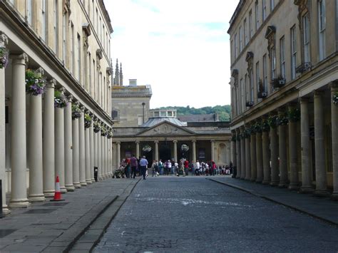 Bath England Looking Towards The Baths Bath Street In Bat Flickr