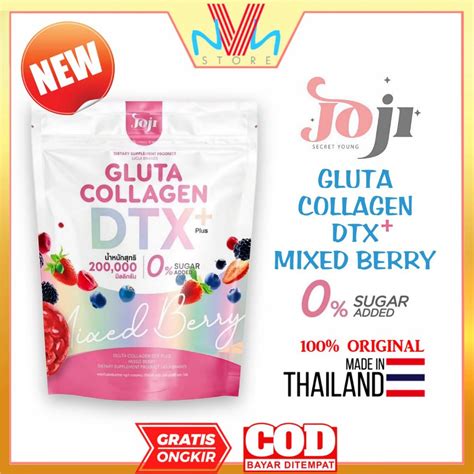 Jual Joji Secret Young Gluta Collagen Dtx Plus Mixed Berry 10 Sachet