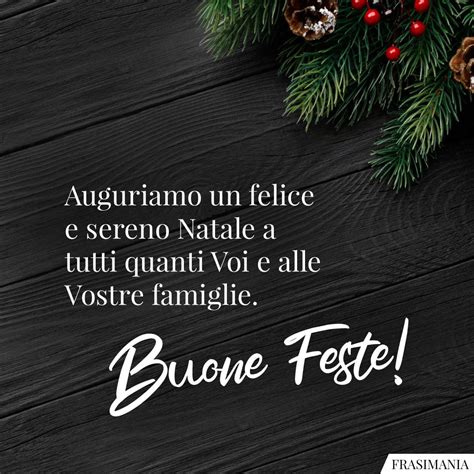 Auguriamo Un Felice E Sereno Natale A Tutti Quanti Voi E Alle Vostre