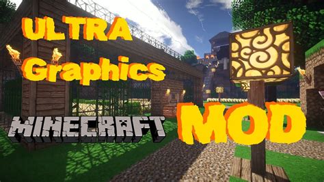 Minecraft Ultra Graphics Mod Seus Shade Youtube