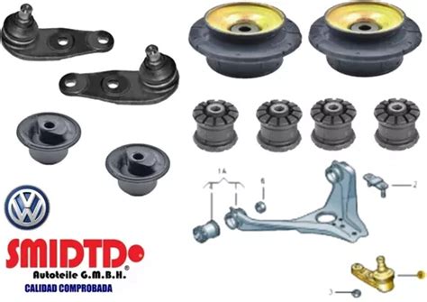 Bases Gomas Bujes Rotulas Direcc Hidraulica Vw Pointer 99 09 Meses