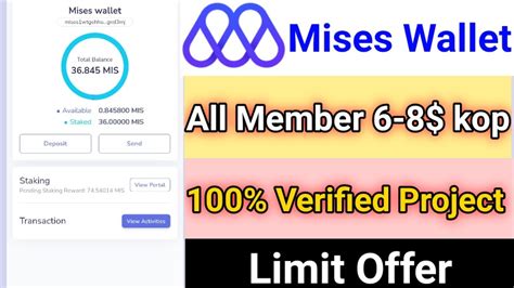 Mises Waller Offer Mises Wallet Airdrop Totall Reward 10M Token All