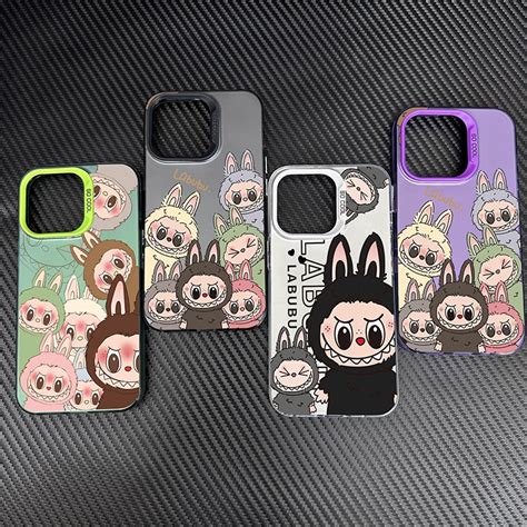 Cartoon Elves Cute Labubu Case Infinix Hot I Pro Plus G Casing Shockproof Frosting Hard