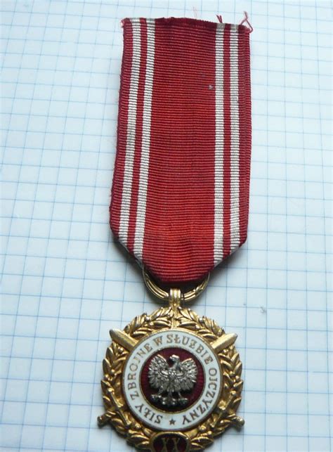 Medal Si Y Zbrojne W S Ojczyzny Xx Lat Z Oty Oficjalne