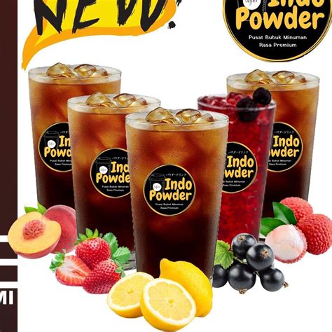 Jual EXCLUSIVE FREEZ U PREMIUM BLACKCURRANT TEA 1Kg Bubuk Minuman