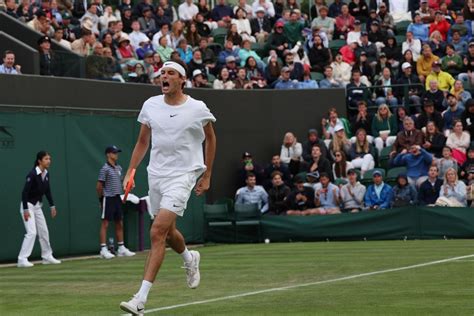 Taylor Fritz girlfriend Morgan Riddle looks sensational in Wimbledon ...