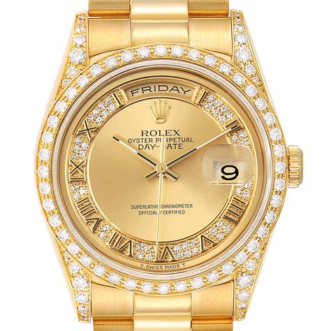 Rolex President Yellow Gold Stock Swisswatchexpo