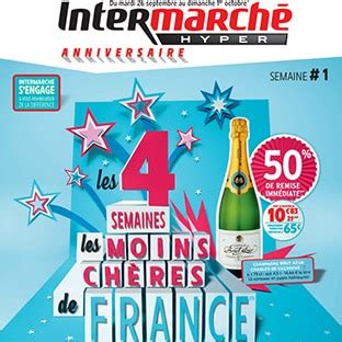 Anniversaire Intermarch Jeu Concours Et Promotions