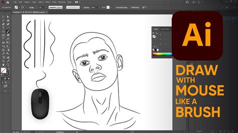 Become A Mouse Brushing Master In Adobe Illustrator Youtube