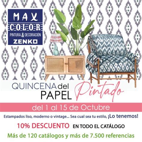 Regresa a Max Color Pintura Decoración la Quincena del Papel