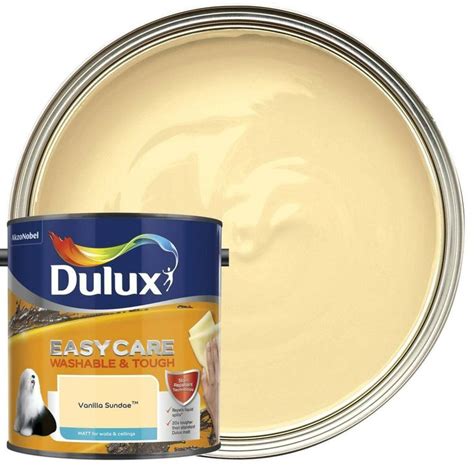 Dulux Easycare Washable Tough Matt Emulsion Paint Vanilla Sundae