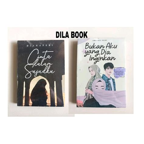 Jual 1 PAKET 2 BUKU NOVEL REMAJA ISLAMI CINTA DALAM SUJUD KU BUKAN