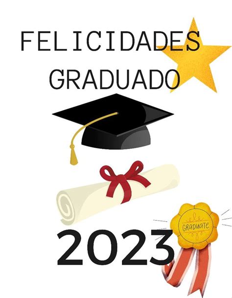 Graduación 2023 Imagenes de graduados Graduandos en foami