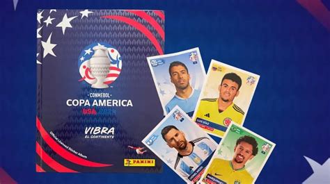 Álbum de la Copa América 2024 cuánto sale el paquete de figuritas y