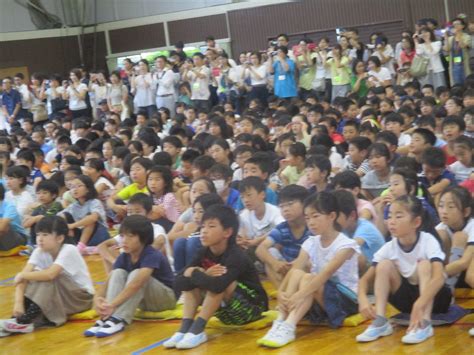 音楽集会 3年生 長泉町立長泉小学校