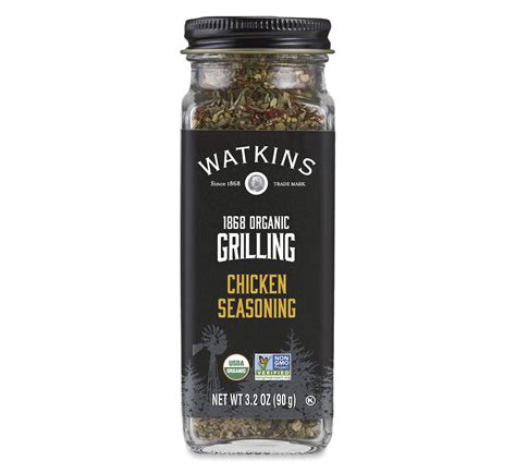 Watkins 1868 Organic Grilling Chicken Seasoning