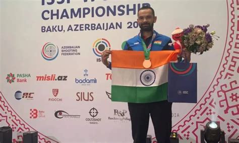 Issf World Championships Akhil Sheoran Gets Paris Olympics Quota