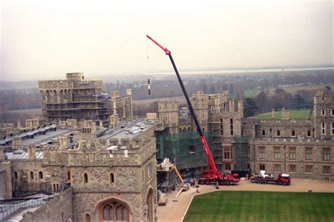 Windsor Castle's 1992 Fire: Photos and Restoration