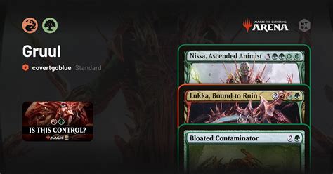 Standard Gruul Deck By Covertgoblue Mtg Arena Decks