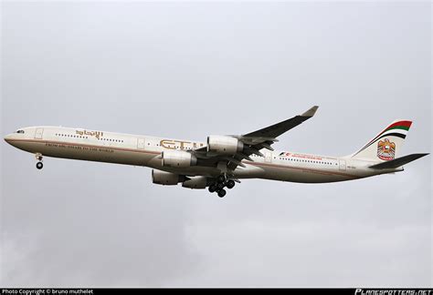 A6 EHI Etihad Airways Airbus A340 642 Photo By Bruno Muthelet ID