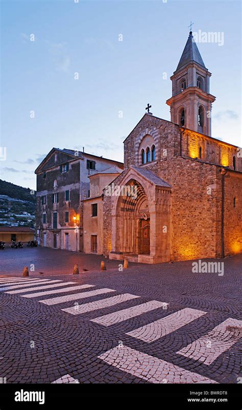 Italy Europe Ventimiglia Old Town Province Of Imperia Region Liguria