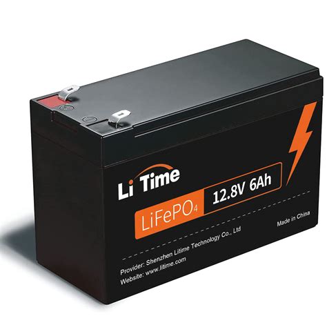 Litime 12v 50ah リン酸鉄リチウムイオンバッテリー 4000 回以上サイクル より効率的な出力 大幅な軽量化 Lifepo4