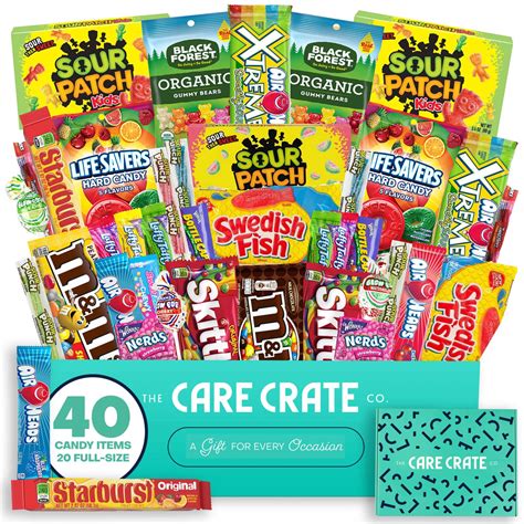 Candy Care Package The Care Crate Co