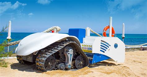 Bebot The Beach Cleaning Robot Plastics Le Mag