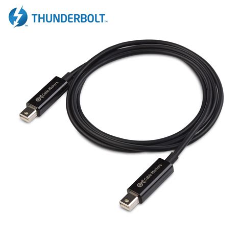 Cable Matters Certified Thunderbolt Cable Thunderbolt 2 Cable Black 3