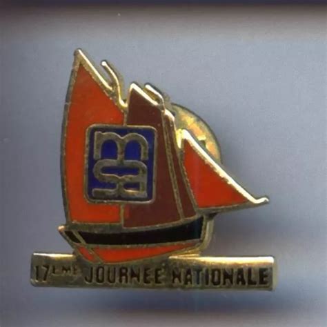 Rare Pins Pin S Bateau Boat Voilier Voile Mutuelle Msa B Eur