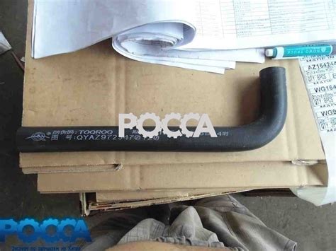 Патрубок ГУР соединитительный Г-образный под хомут HOWO (Хово ...