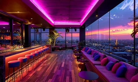 20000 Cosmic Rooftop Lounge Presentation Pictures