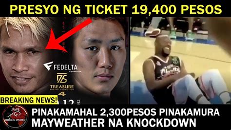 Breaking News Presyo Ng Tickets Sa Laban Ni Casimero Vs Oguni