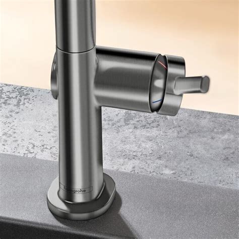 Hansgrohe Talis M Einhebel K Chenmischer Brushed Black Chrome