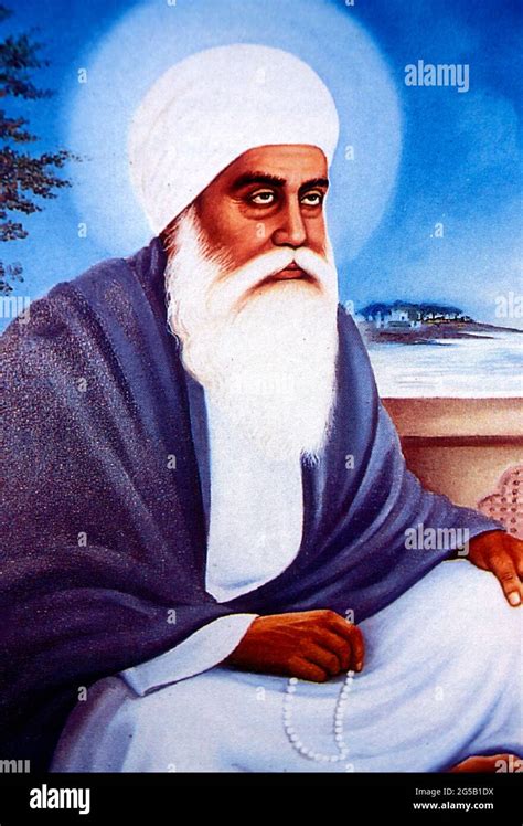 Guru Amar Das the 3rd Sikh Guru, 1552–1574 Stock Photo - Alamy